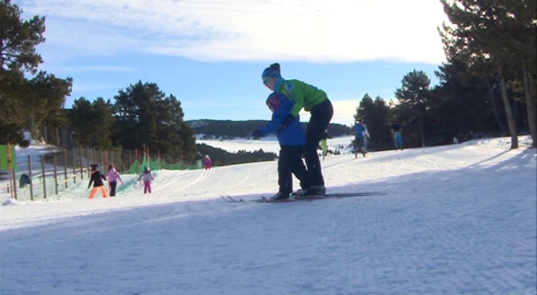 Amb l'arribada de la neu, Naturlàndia preveu igualar les xifres de l'hivern passat