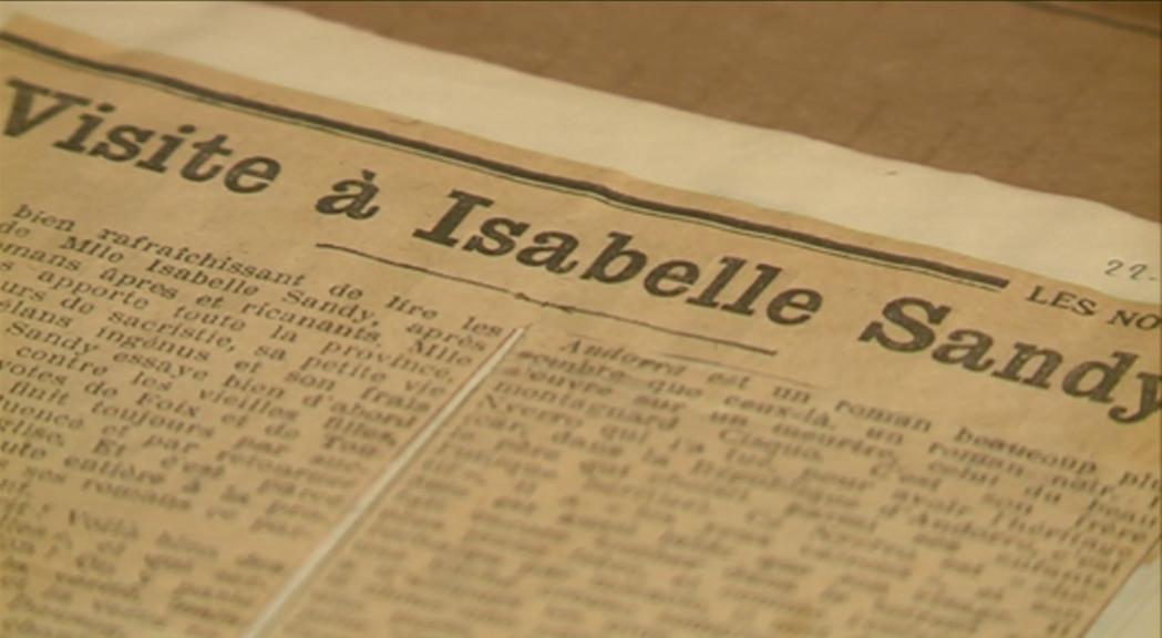 L'Art al Roc dedica una exposició a homenatjar l'escriptora i periodista Isabel Sandy