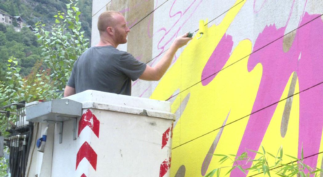 L'art urbà inunda Escaldes-Engordany