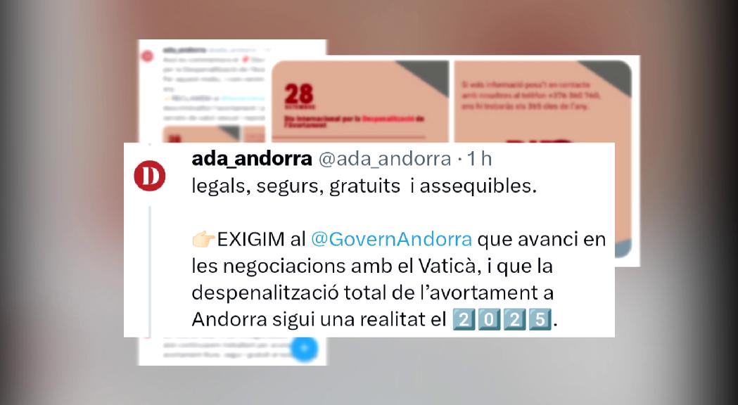 Les associacions de dones reivindiquen l'avortament lliure, segur i gratuït