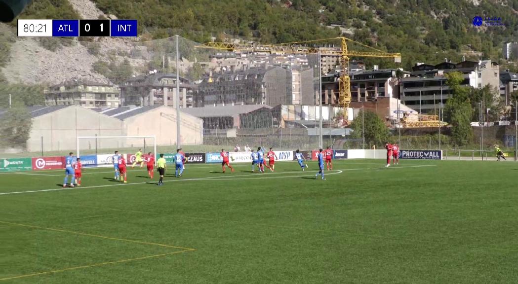  L'Atlètic d'Escaldes derrota l'Inter i consolida la primera posició a la Lliga nacional