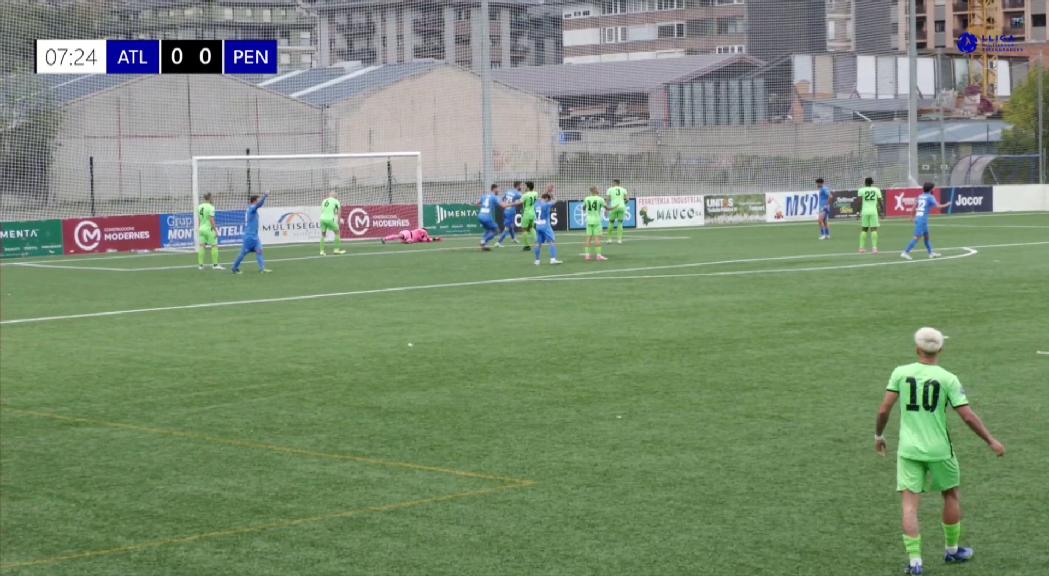 L'Atlètic d'Escaldes, líder en solitari de la Lliga Nacional