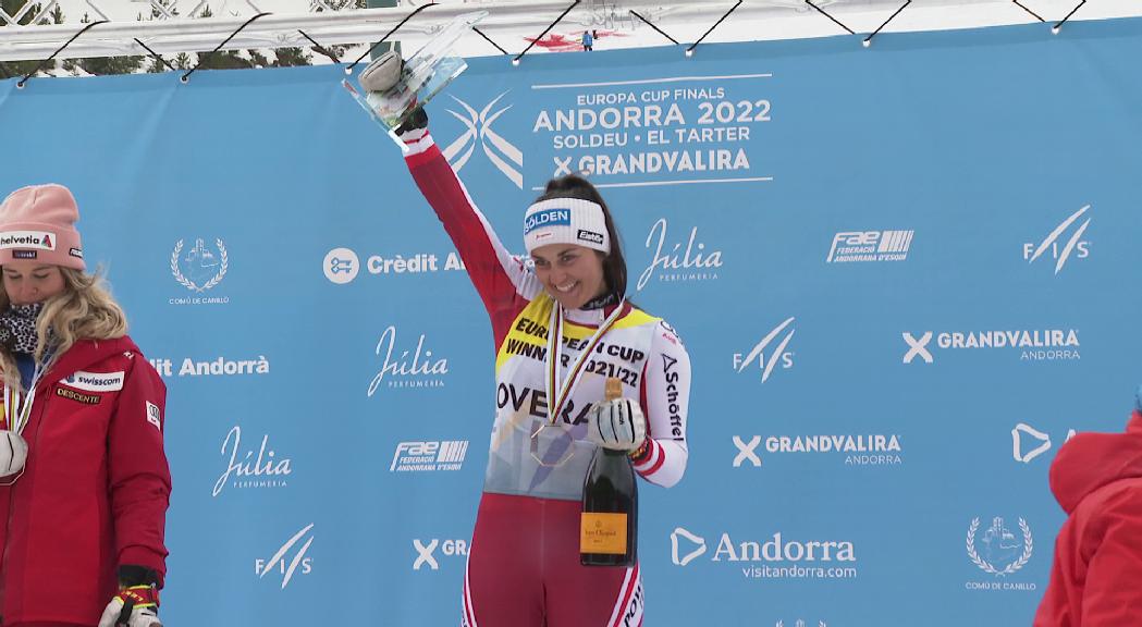 L'austríaca Franziska Gritsch es proclama campiona a Grandvalira 