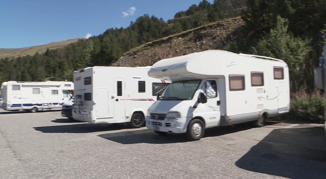 Els autocaravanistes entenen que s'hagi de pagar per estar al Principat més de 24 hores