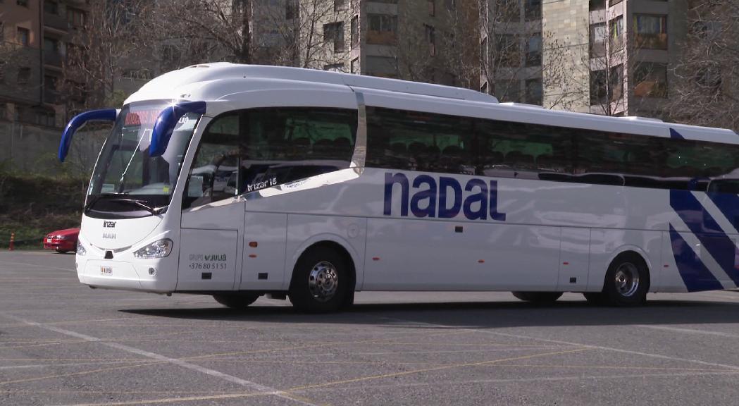 Autocars Nadal, obert a fer una línia regular entre l'Aeroport de la Seu i el Principat