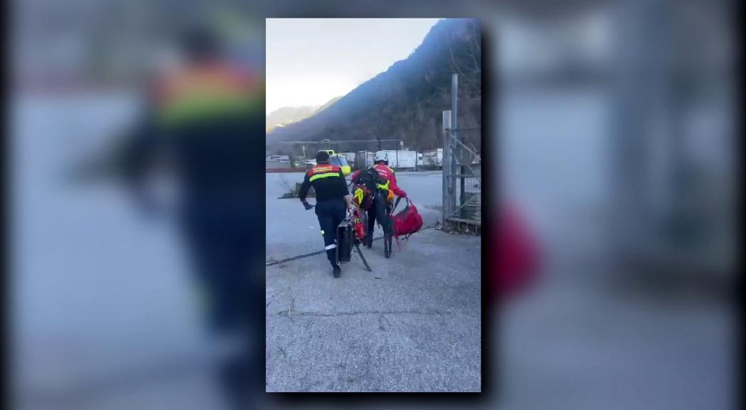 Auxilien un turista islandès a Montmalús