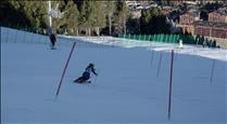 Axel Esteve i Carla Mijares guanyen el primer eslàlom FIS de Grandvalira