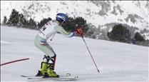 Bartumeu Gabriel i Carla Mijares, campions d'Andorra d'eslàlom 