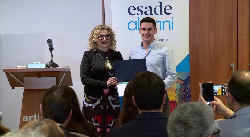 La beca Pablo Soler permetrà a un alumne andorrà estudiar el grau en lideratge a ESADE