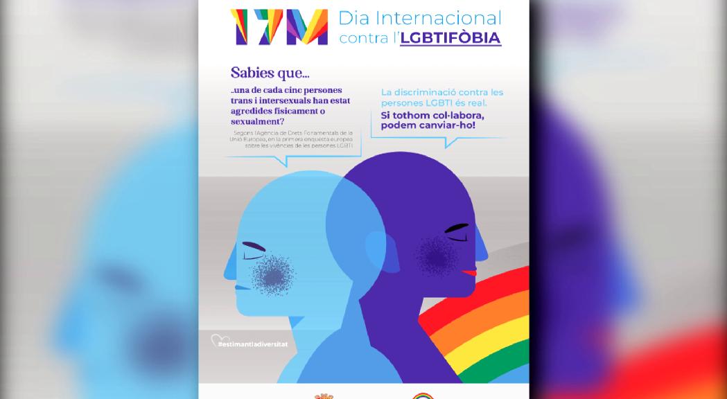 Campanya de sensibilització de l'executiu amb motiu del Dia contra la LGTBI-fòbia