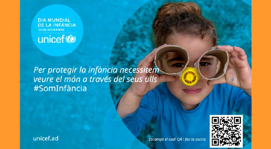 Campanya d'Unicef per reivindicar els drets dels més petits  