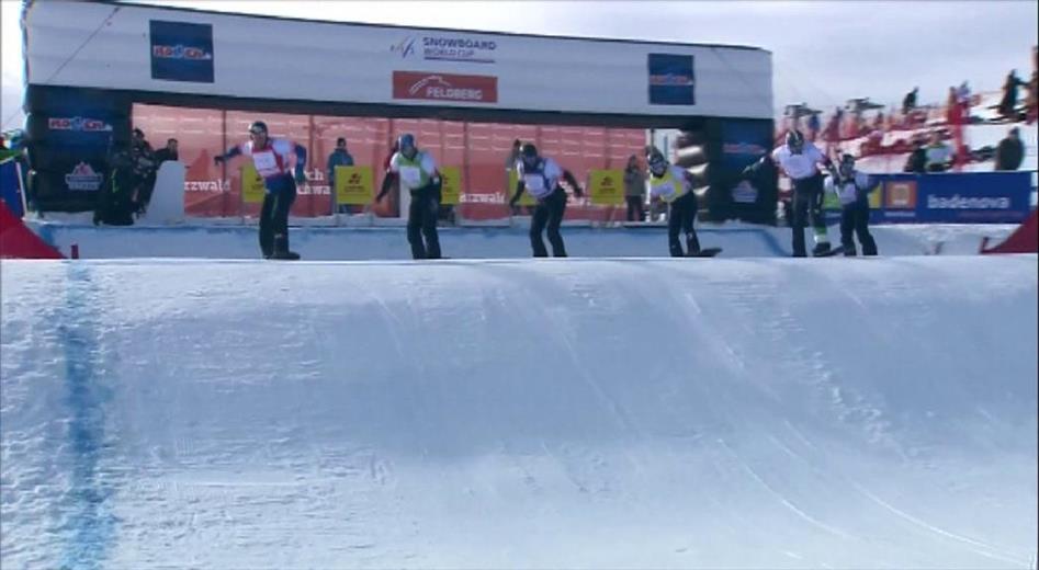 El circuit mundial de boarder cross continua rebent cops. L'&uacu