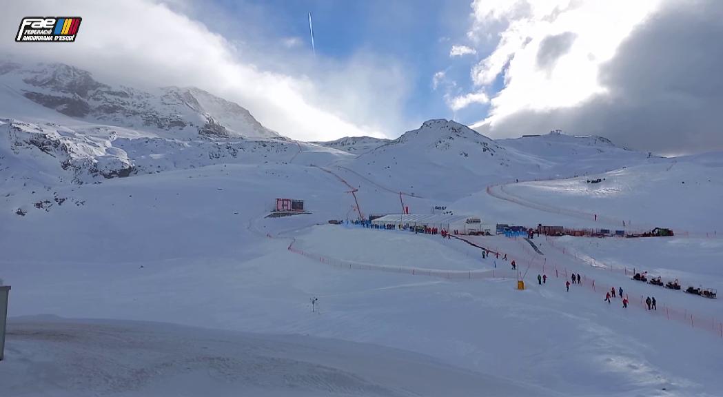 Cancel·lada la cursa de descens de la Copa del Món de Zermatt-Cervinia