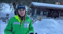 Cande Moreno, 23a en el segon entrenament de descens a Saalbach