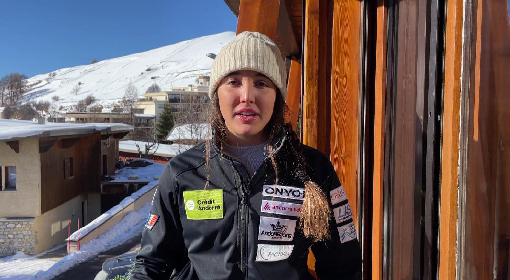 Cande Moreno aconsegueix el millor resultat en descens a la Copa d'Europa