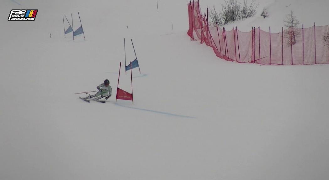 Cande Moreno, top-50 en el primer entrenament de descens a Saint Moritz 