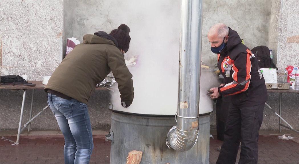 Canillo celebra la vianda de Sant Antoni fusionant tradició i mesures Covid