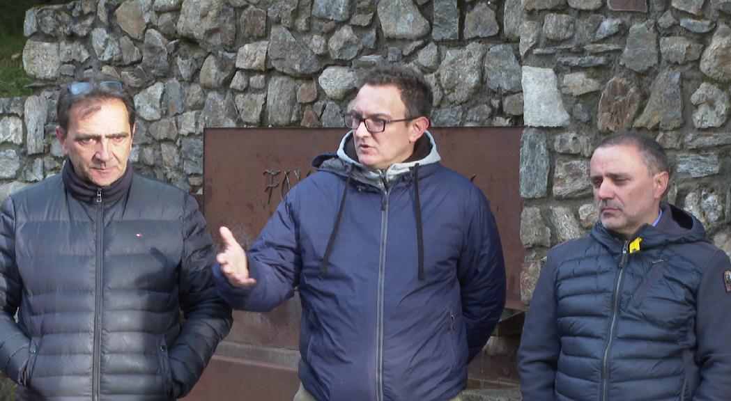 Canillo intervindrà un mur que cedeix per moviment natural 