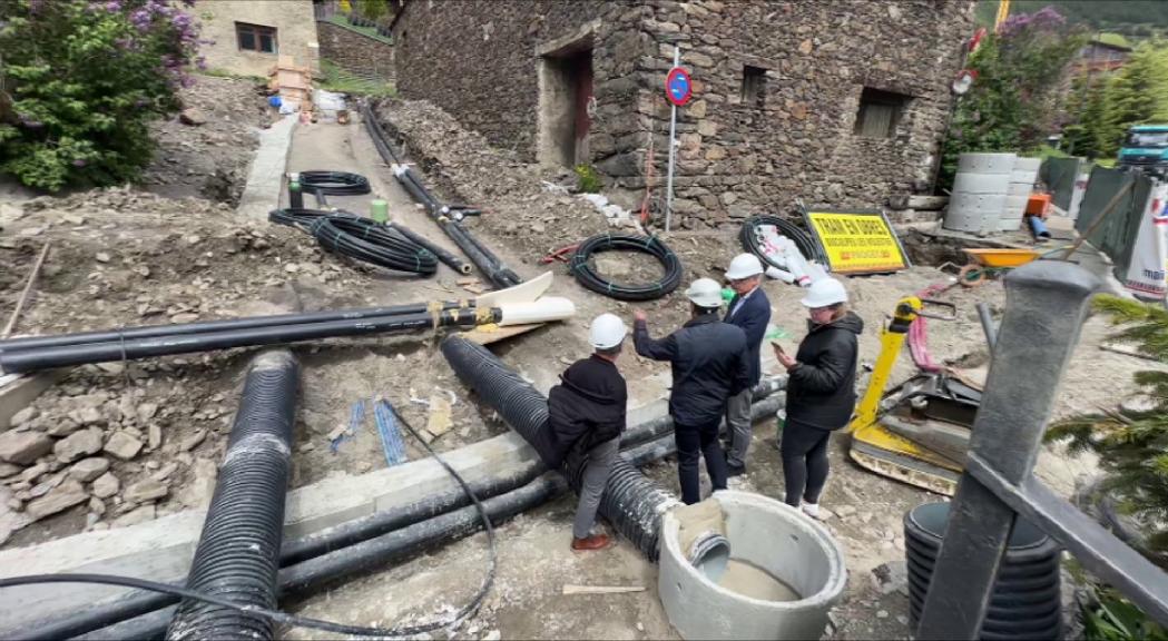 Canillo té en marxa una quinzena d'obres i preveu que la majoria estiguin enllestides abans que acabi l'any