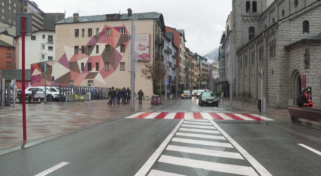 Canvis de sentit de la circulació a Escaldes per les obres del pàrquing de l'església