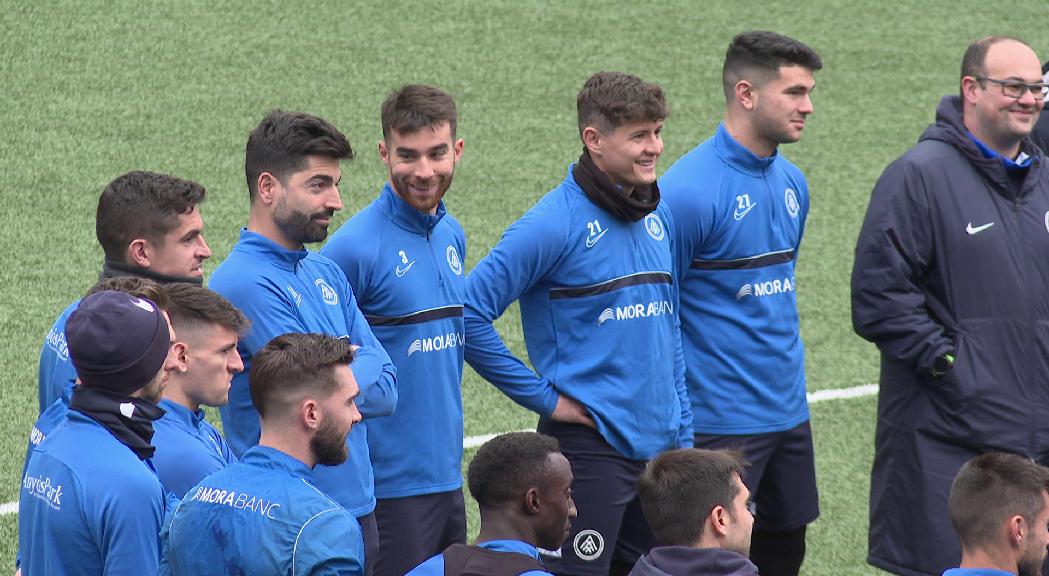 Carlos Martínez viatja amb l'Andorra i podria tornar a l'equip diumenge a Mallorca 