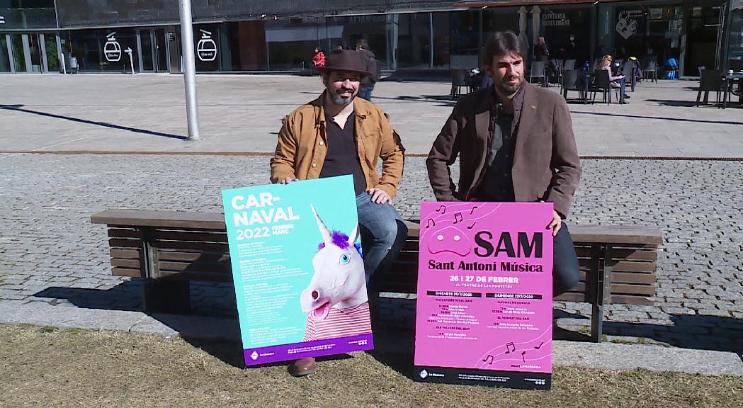 El carnaval de la Massana recupera la rua de les escoles i presenta el nou festival Sant Antoni Música 