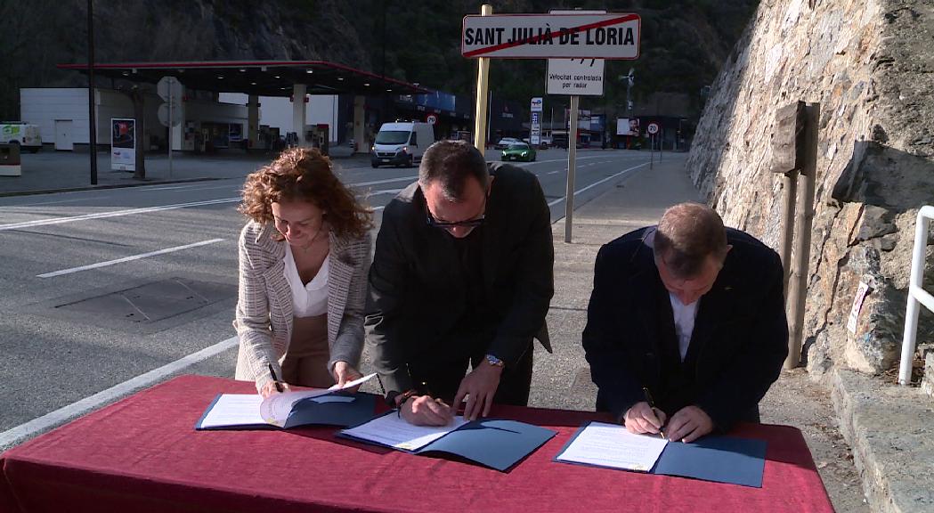 El carril bici que unirà Sant Julià de Lòria i Andorra la Vella estarà disponible a l'estiu