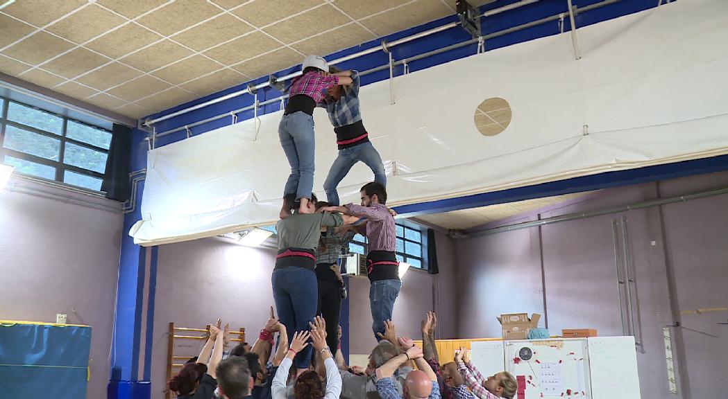 Els Castellers d'Andorra celebren el vuitè aniversari