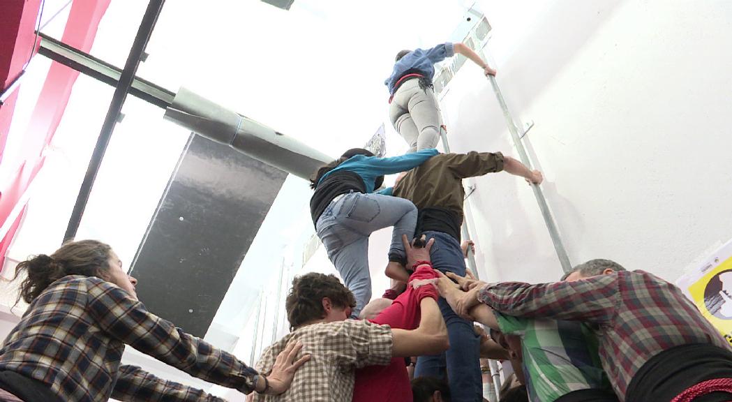 Els Castellers d'Andorra tornen als assajos després de mesos de descans