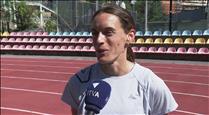 La catalana Esther Guerrero prepara els Jocs a l'Estadi Comunal