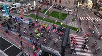 Un centenar de ciclistes participen en la Gran Fondo d'Encamp i el Pas de la Casa