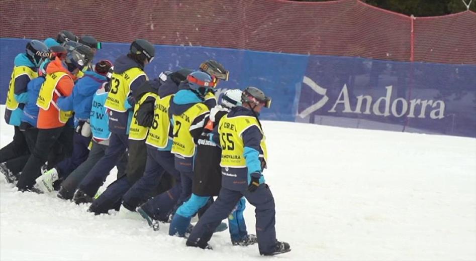 A la pista Àliga del Tarter, aquest divendres vam veure un