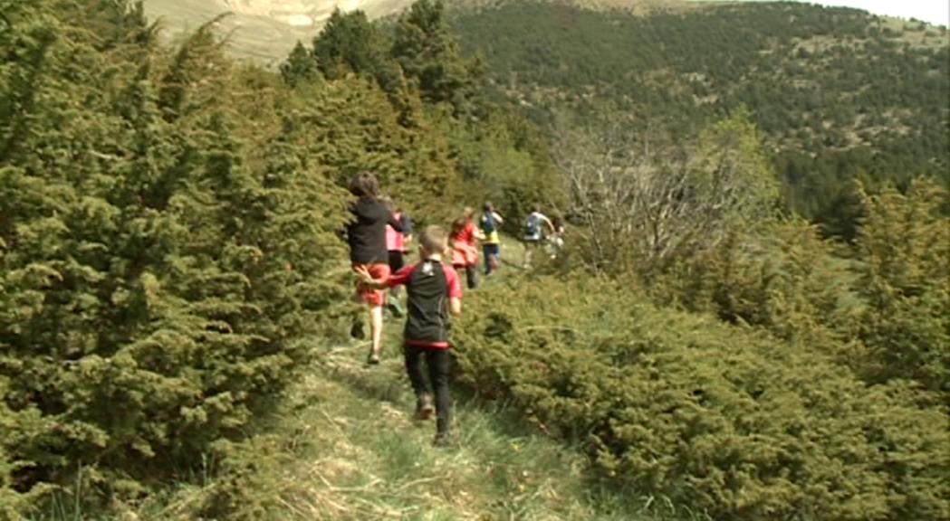 Un centenar de persones participen en la cursa d'orientació de la Trobada Canillo-Ordino