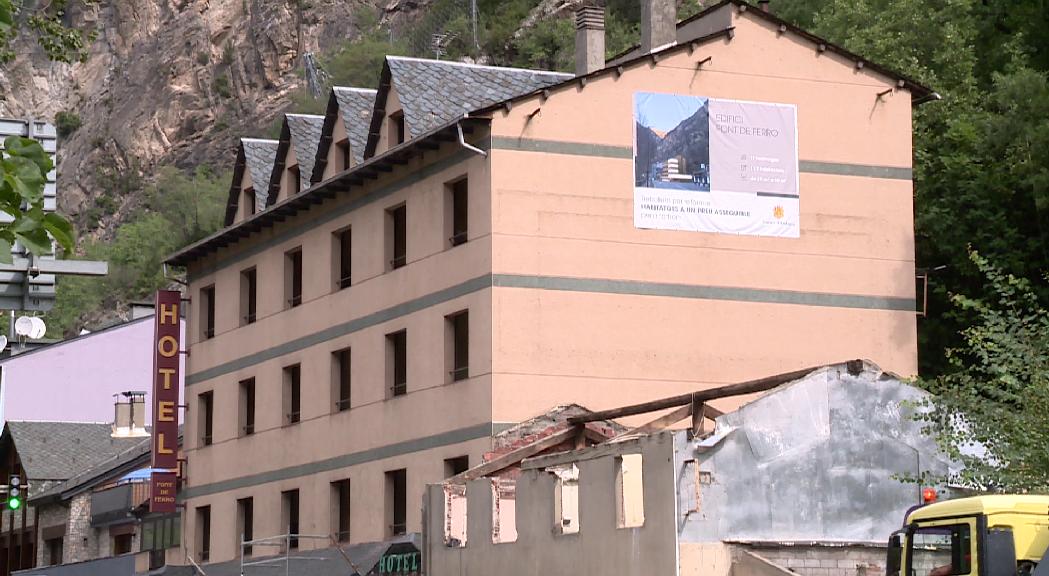 Comencen les obres de l'hotel Font de Ferro