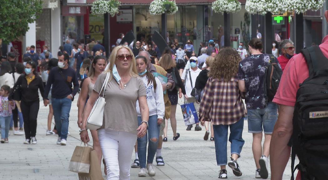 Els comerciants es mostren satisfets amb el gruix de visitants que ha portat el Tour de França 