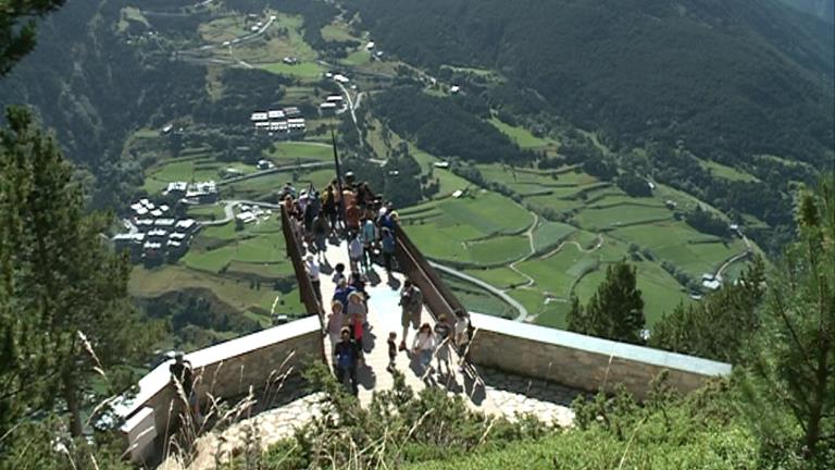 El comú preveu 200.000 visitants al mirador del roc del Quer l'estiu que ve vist l'èxit desbordant