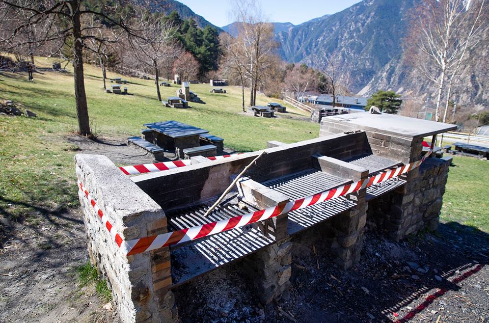 El comú tanca el berenador de la Comella per elevat risc d'incendi