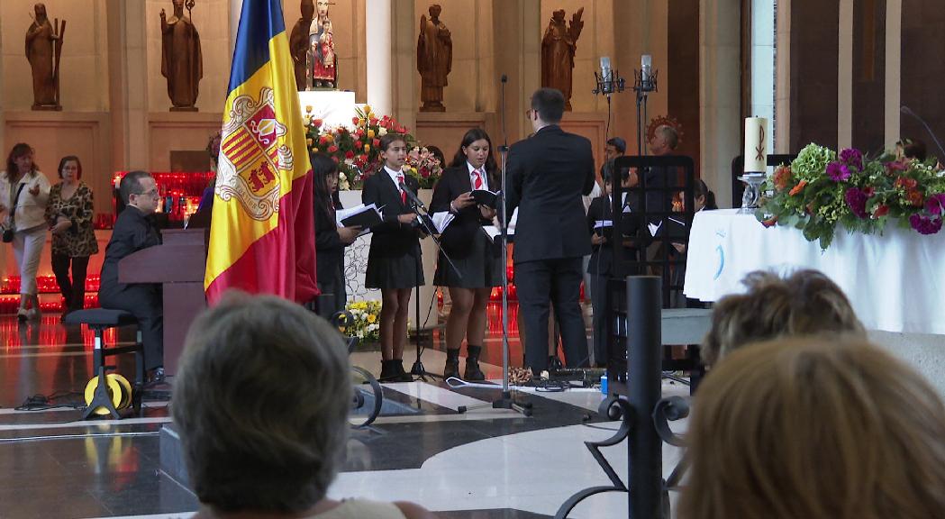 Concert dels Petis Cantors al santuari de Meritxell