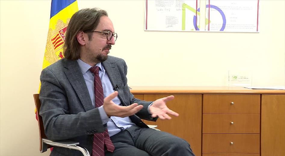 El president del grup parlamentari de Concòrdia, Cerni Esc