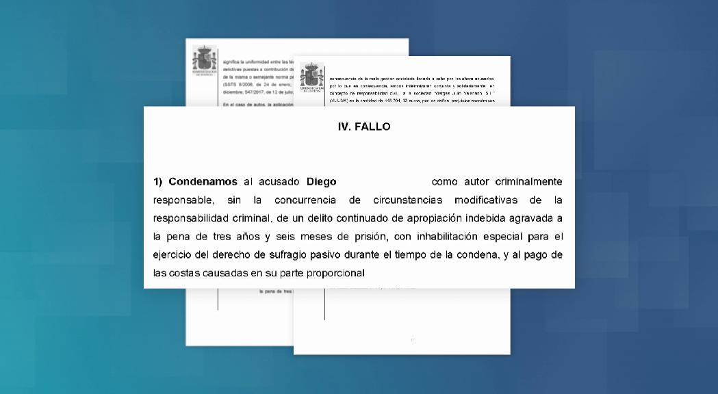 Condemnat a tres anys i mig de presó l'exdirector d'Ski Art per apropiació indeguda