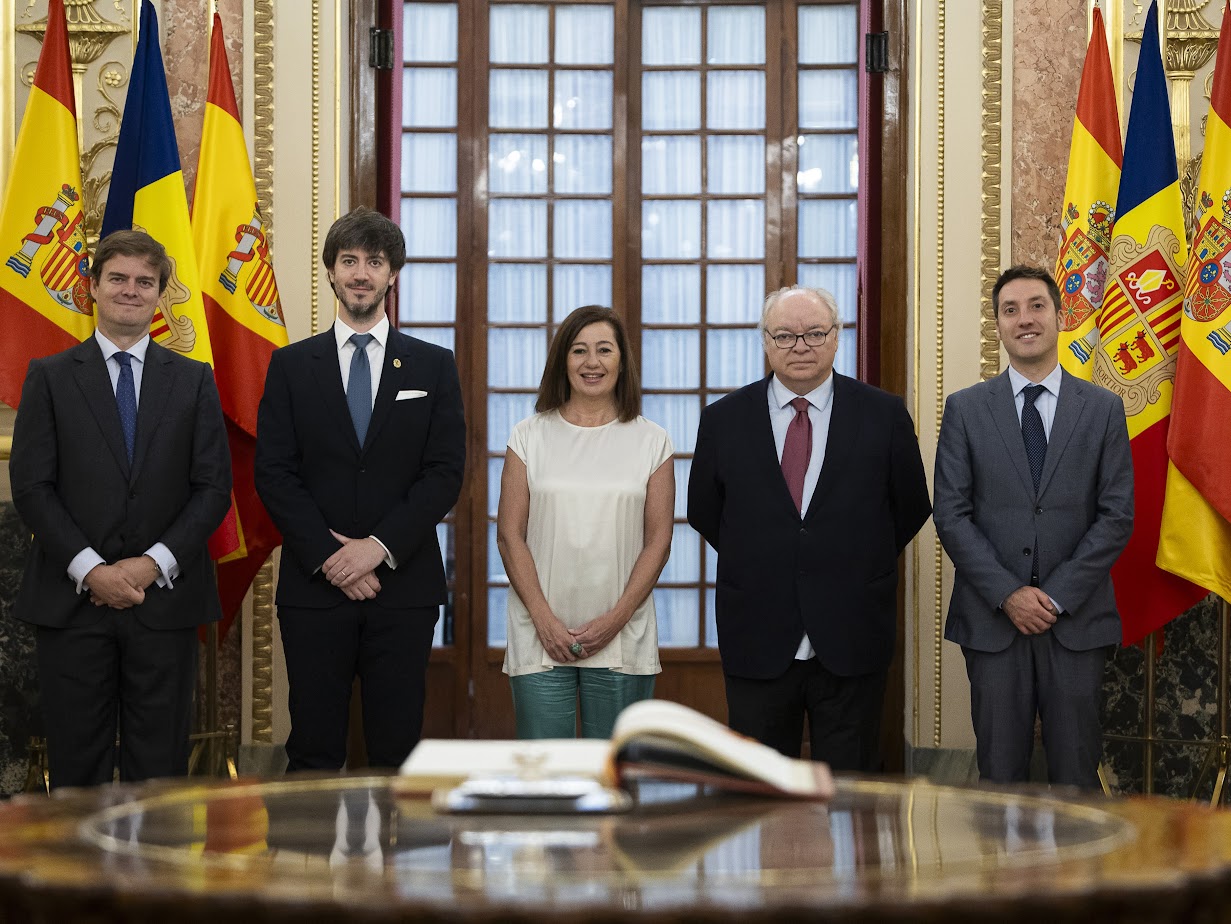 El Consell General enforteix relacions amb el Congrés dels Diputats espanyol