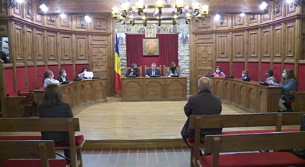 El Consell d'Infants de Sant Julià fa propostes per una parròquia més verda i neta