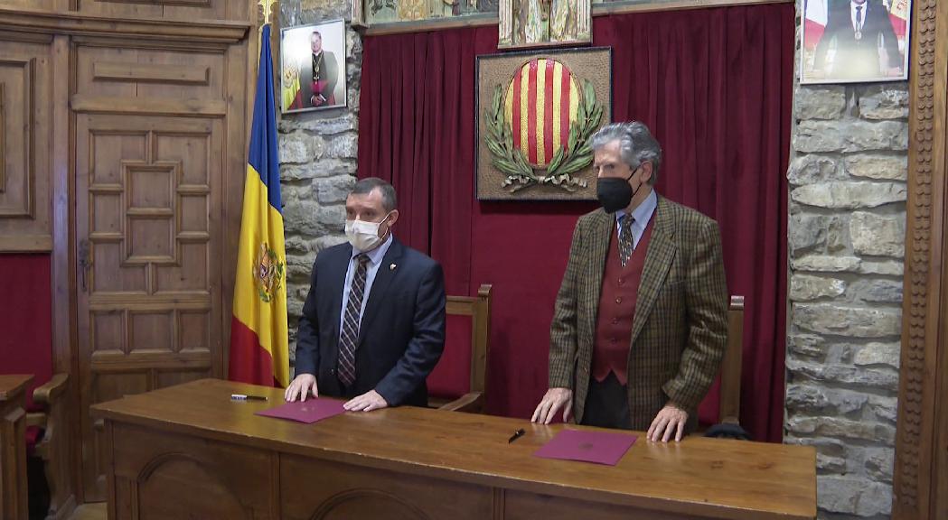 Conveni entre el comú de Sant Julià i la Universitat Europea