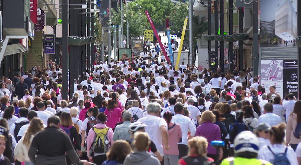 Córrer per combatre el càncer de mama