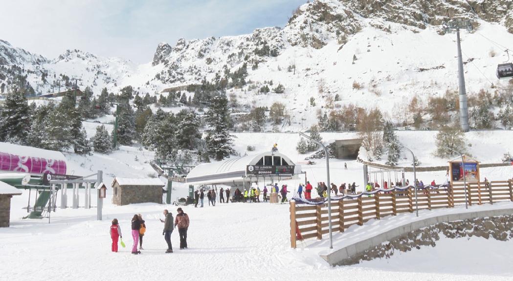 La Covid-19 impedeix a Ordino Arcalís superar els 200.000 dies d'esquí aquesta temporada