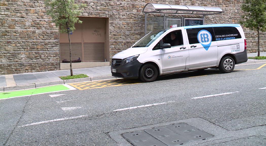 El bus a la demanda d'Escaldes-Engordany no ha parat de sumar usu