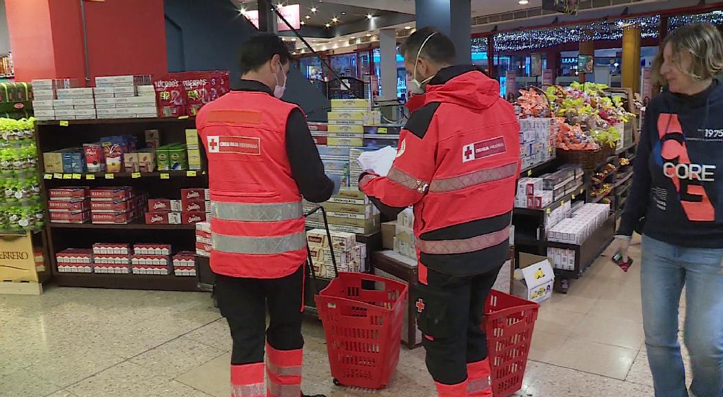 La Creu Roja activa aquest cap de setmana una campanya solidària de recollida d'aliments