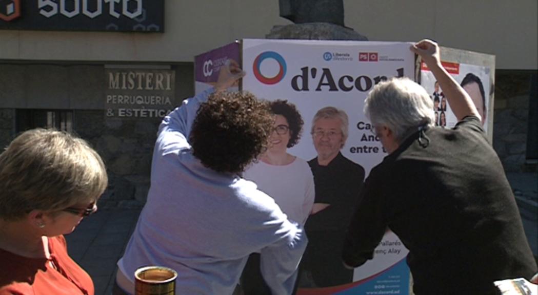 Cultura, gent gran i consciència de ser una circumscripció "clau" el primer dia de campanya a la Massana