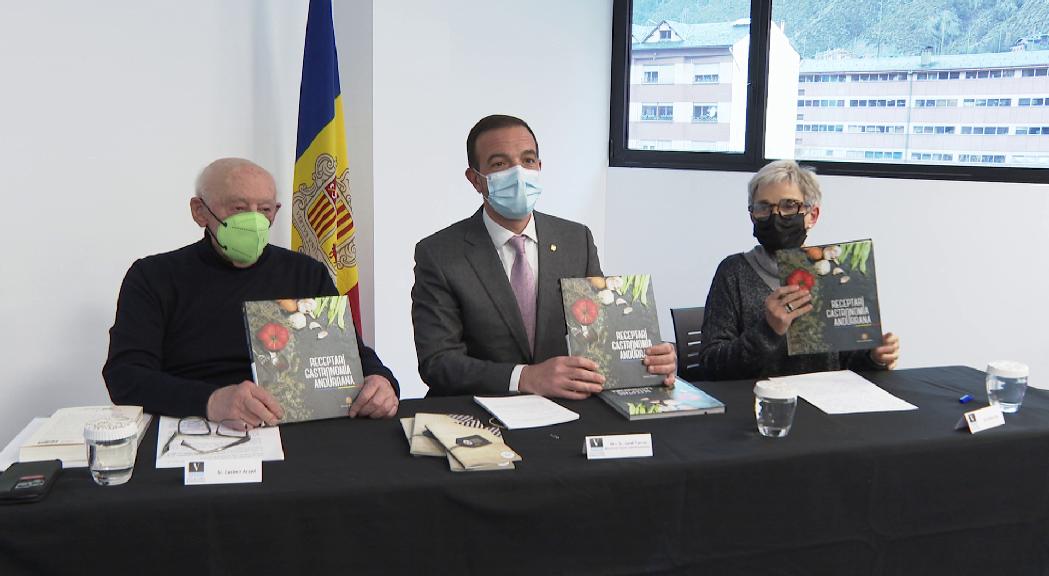 Cultura i història a taula gràcies al 'Receptari de gastronomia andorrana'