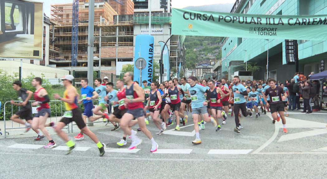 La cursa Illa Carlemany aplega de nou 3.000 persones